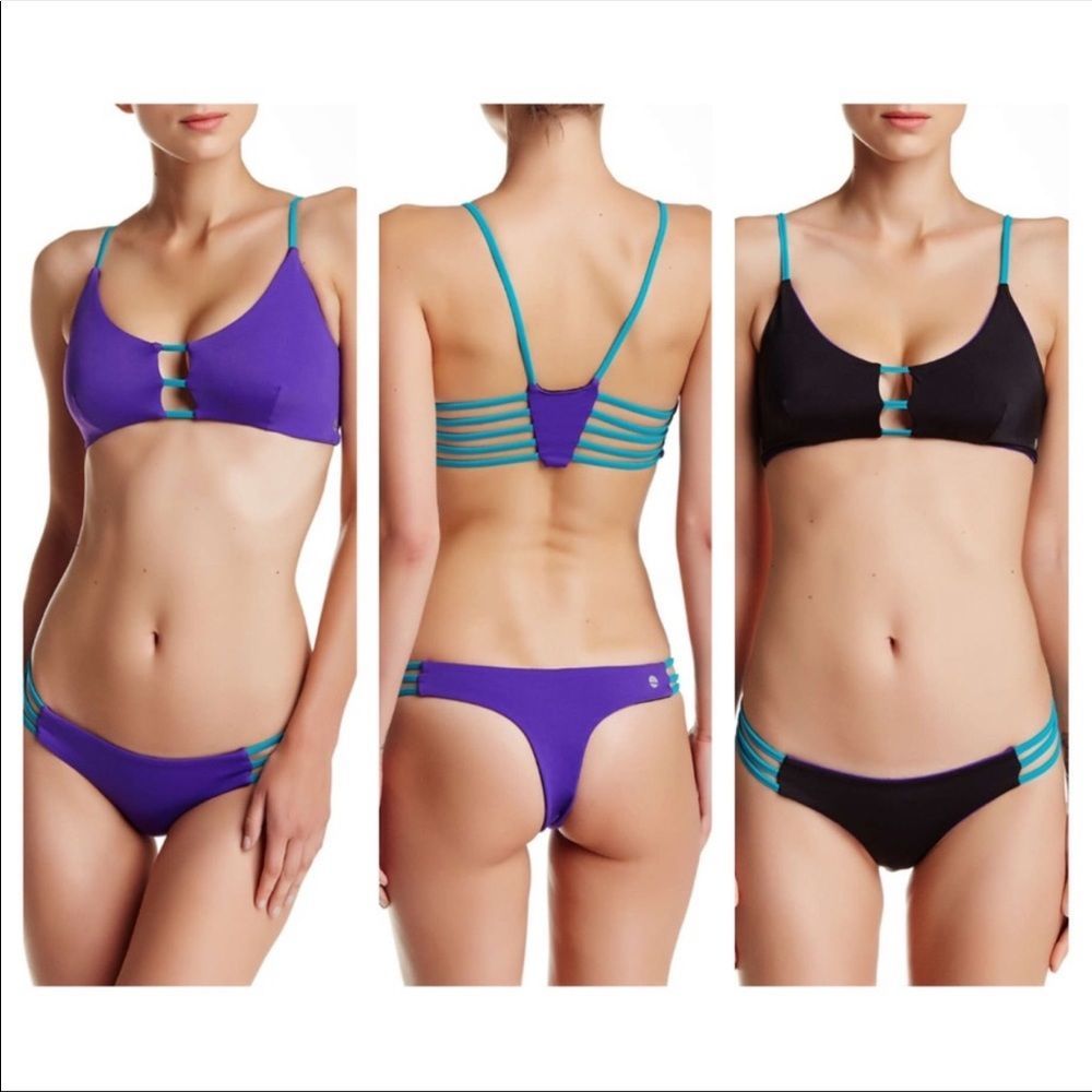 Sole east reversible bikini size L NWT